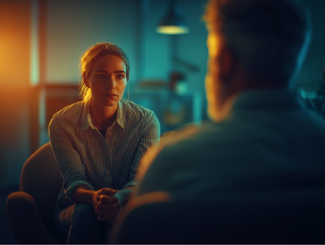 Client receiving mindset coaching therapy at Barry Williams Coach in Portlaoise Laois